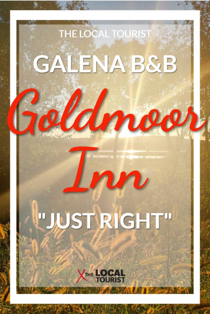 Goldmoor Inn Bed & Breakfast in Galena, Illinois, is an elegant getaway located on the Mississippi River.