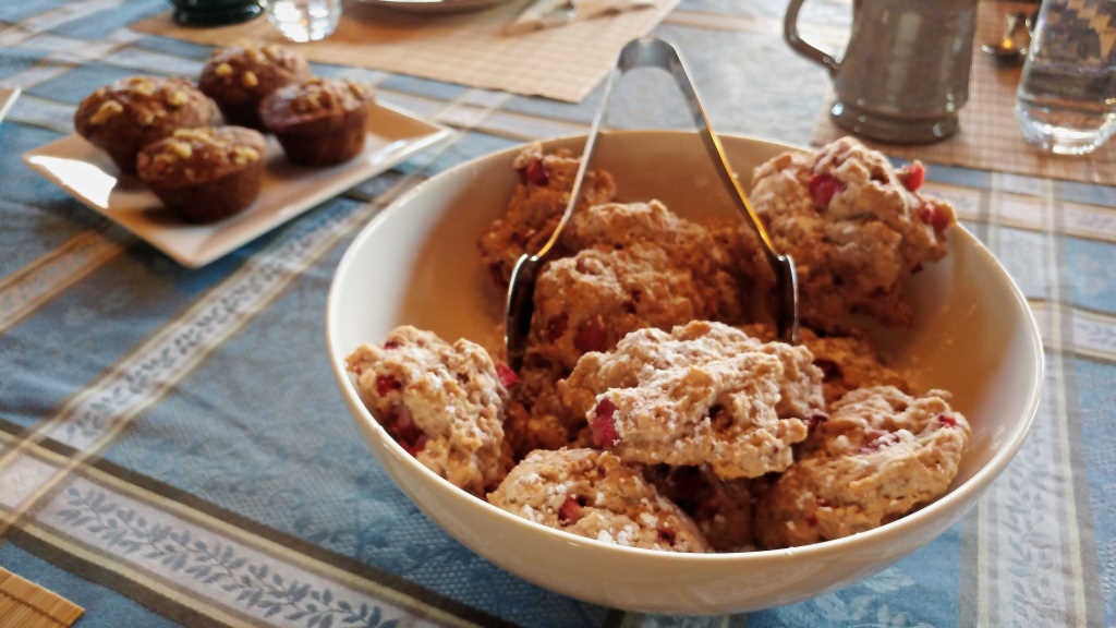 Red Horse Strawberry Scones