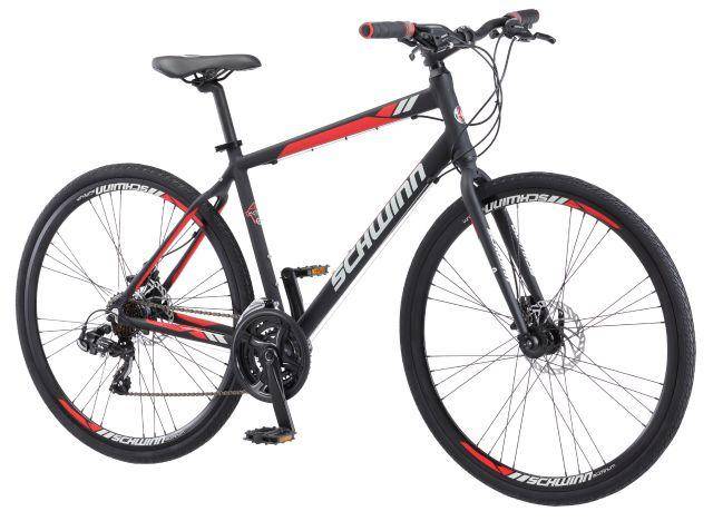 Schwinn Circuit Hybrid Men's Bike in Red