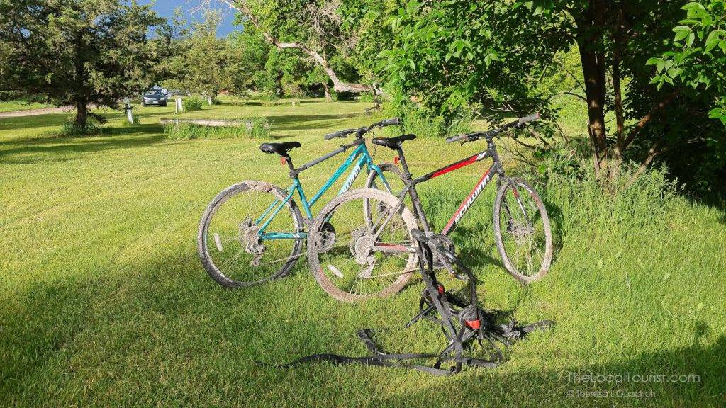 Bikes at Smith Falls State Park