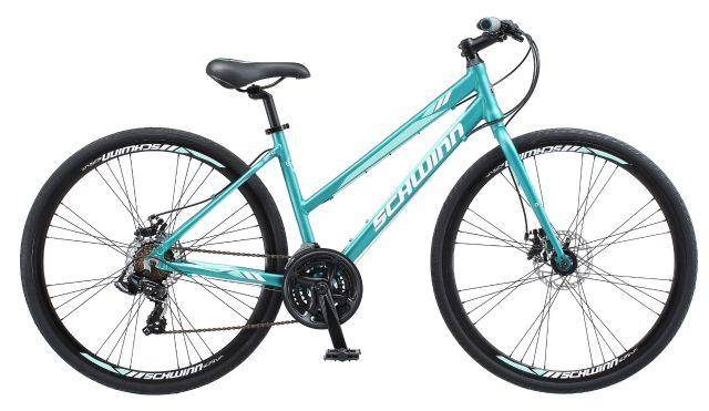 Schwinn Circuit Hybrid Women's Bike in Teal