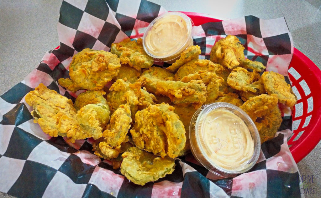 Fried Pickles at Homeplate Bar & Grill