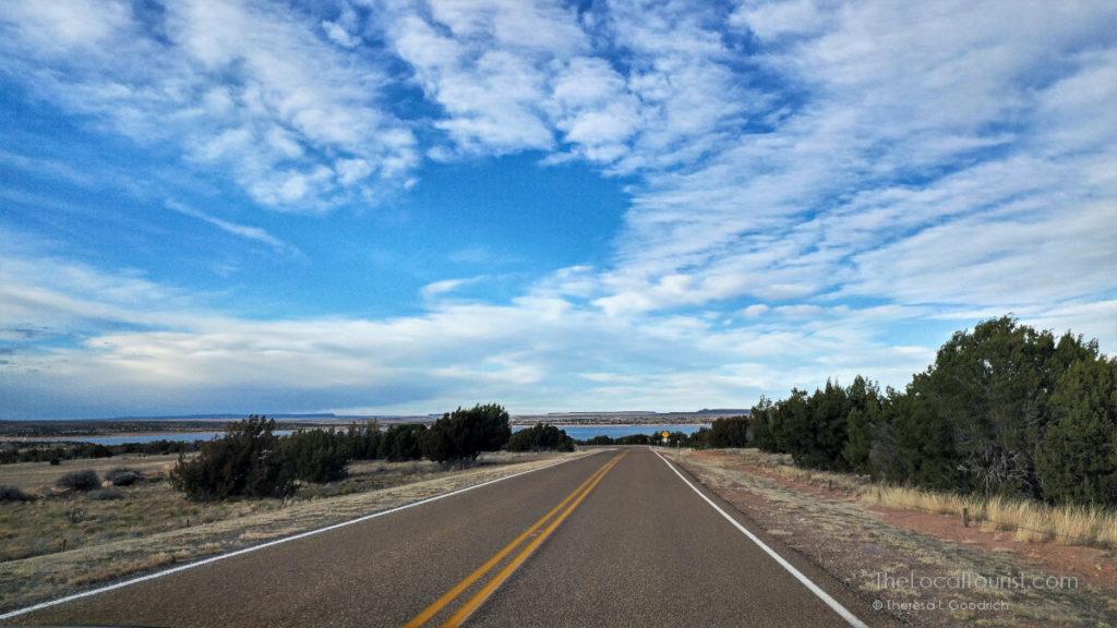 Entering Santa Rosa Lake