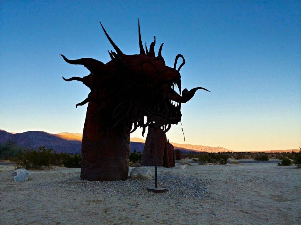Borrego Springs Serpent Sculpture by Ricardo Breceda