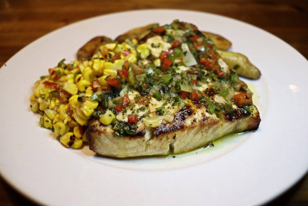 Grilled Swordfish at East End Grill