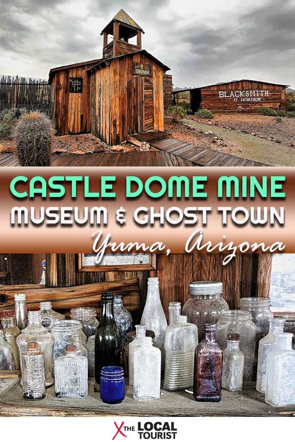 Castle Dome Mines Museum & Ghost Town takes you back to the longest-running mines in Arizona. #USA