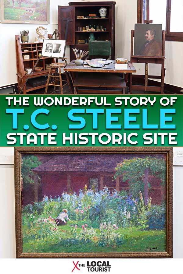 Enter the world of Indiana's most influential artist with a visit to the T.C. Steele State Historic Site in Brown County. | American Impressionism | Things to do in Brown County | Midwest Travel