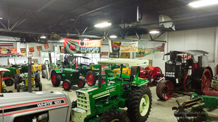 Tractors at Floyd County Historical Museum