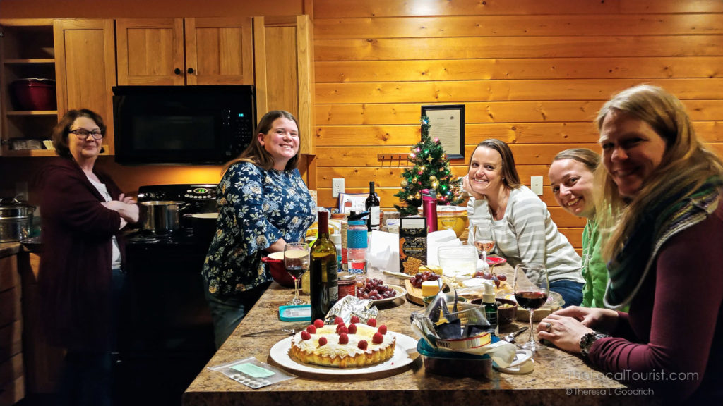 Travel writers at the Girls Glamping Getaway in Charles City, Iowa