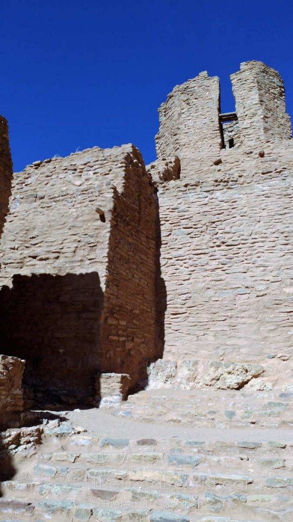 Missionary ruins at Jemez Historic Site