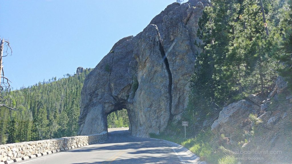 Hood Tunnel on the Needles Highway in Custer State Park