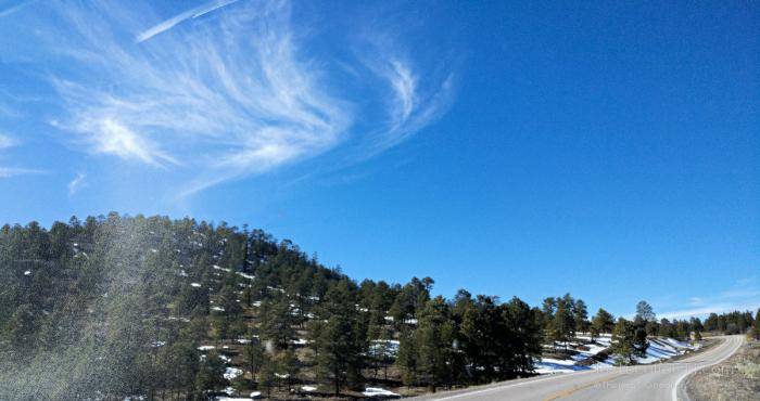 Drive to El Morro in New Mexico