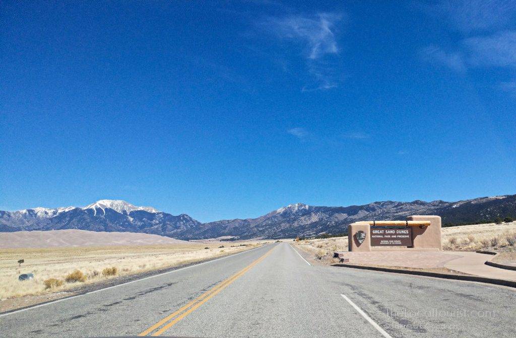 Entrance to Great Sand Dunes National Park