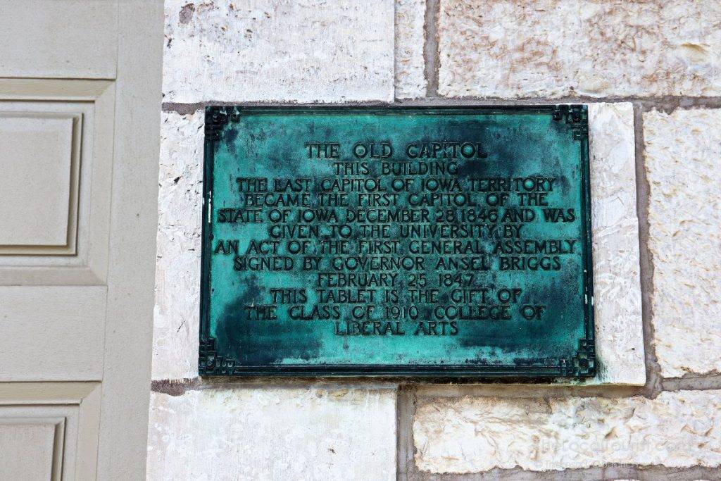 Entrance to the Old Capitol Museum