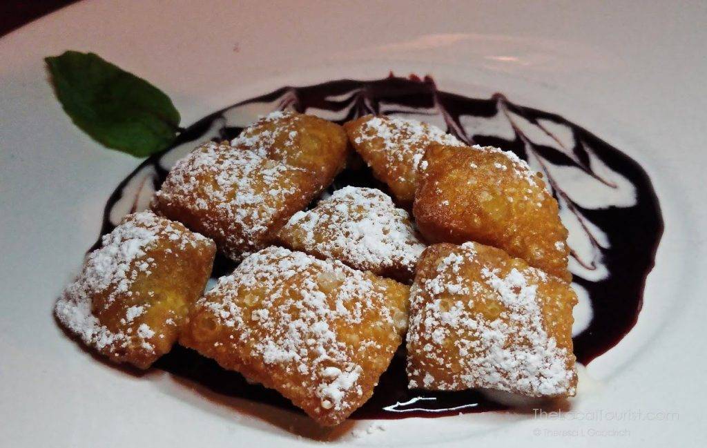 Raspberry beignets at Clinton Street Social Club