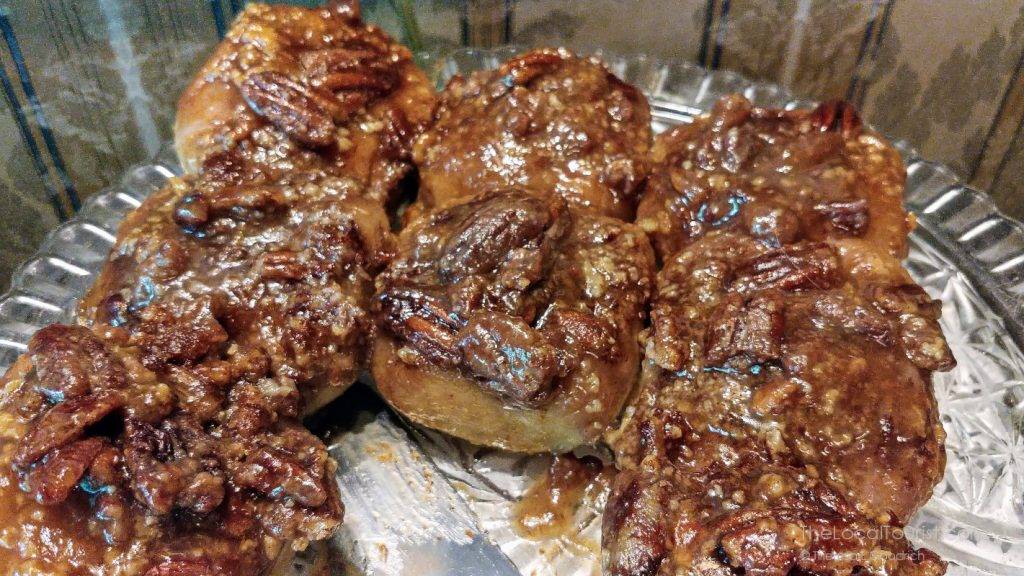 Pecan sticky buns at Brown Street Inn