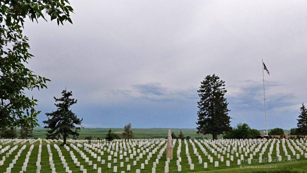 Custer National Cemetery at Little Bighorn Battlefield
