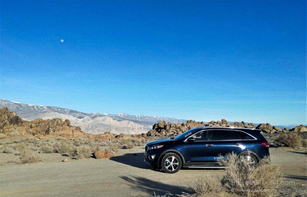 Mae Sorento in the Alabama Hills
