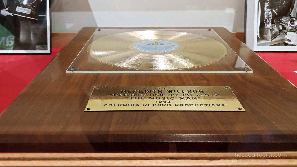Grammy Award for The Music Man presented to Meredith Willson