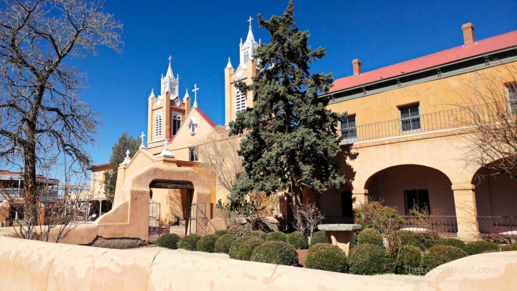 San Felipe de Neri Church in Old Town Albuquerque, New Mexico