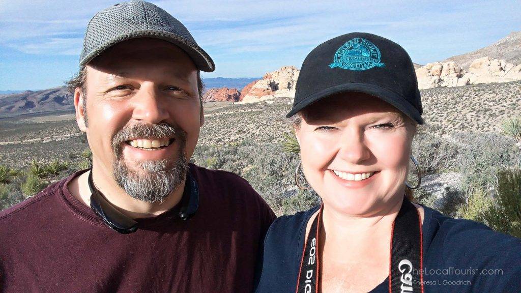 The Goodriches at Red Rock Canyon outside of Las Vegas Nevada