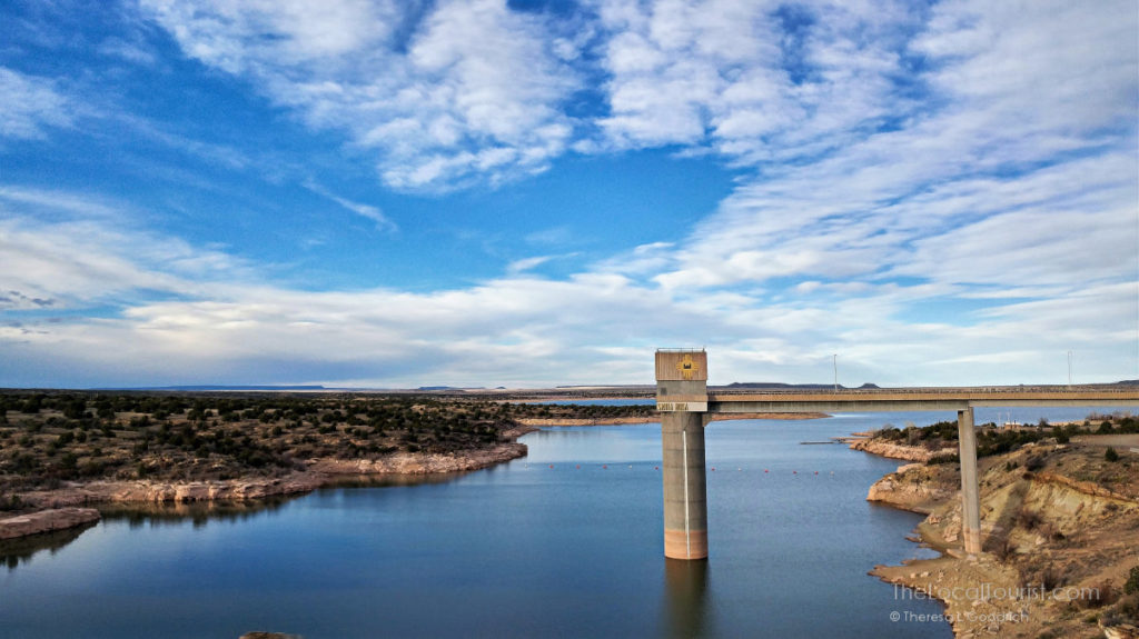 Santa Rosa Dam and Lake in Santa Rosa, New Mexico