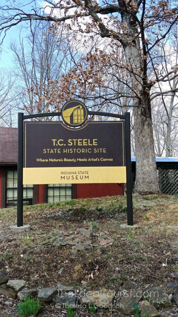 T.C. Steele State Historic Site in Brown County, Indiana