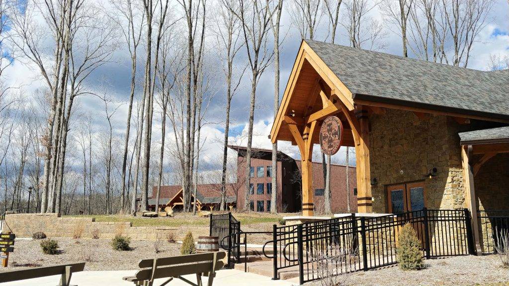 Welcome Center and Big Woods Restaurant at Hard Truth Hills