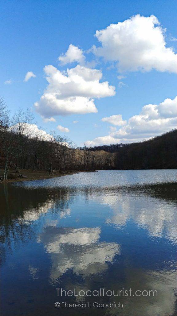 Ogle Lake is One of two man-made lakes at Brown County State Park