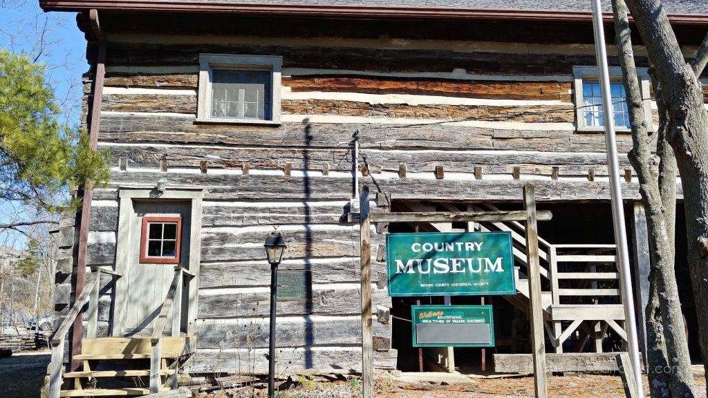 Part of the Pioneer Village in Nashville Indiana