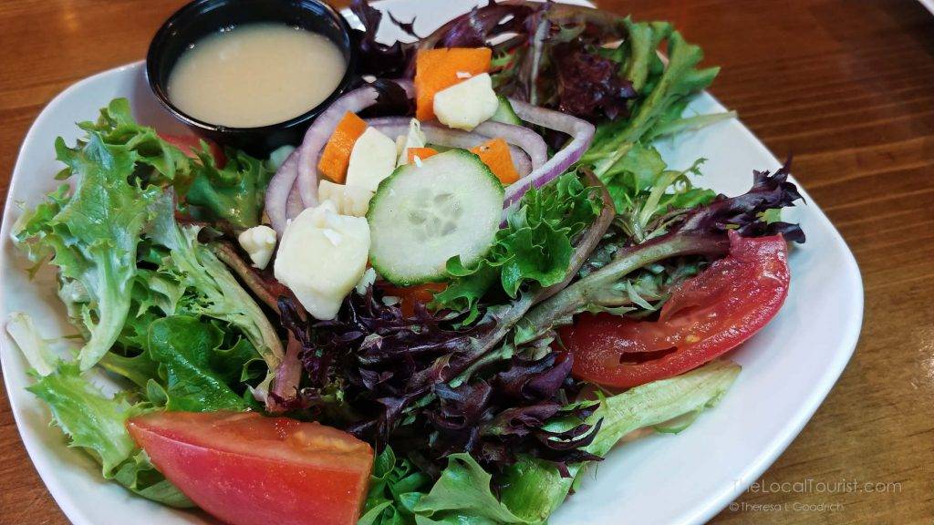 Half-portion of Farmhouse Salad at Big Woods Restaurant
