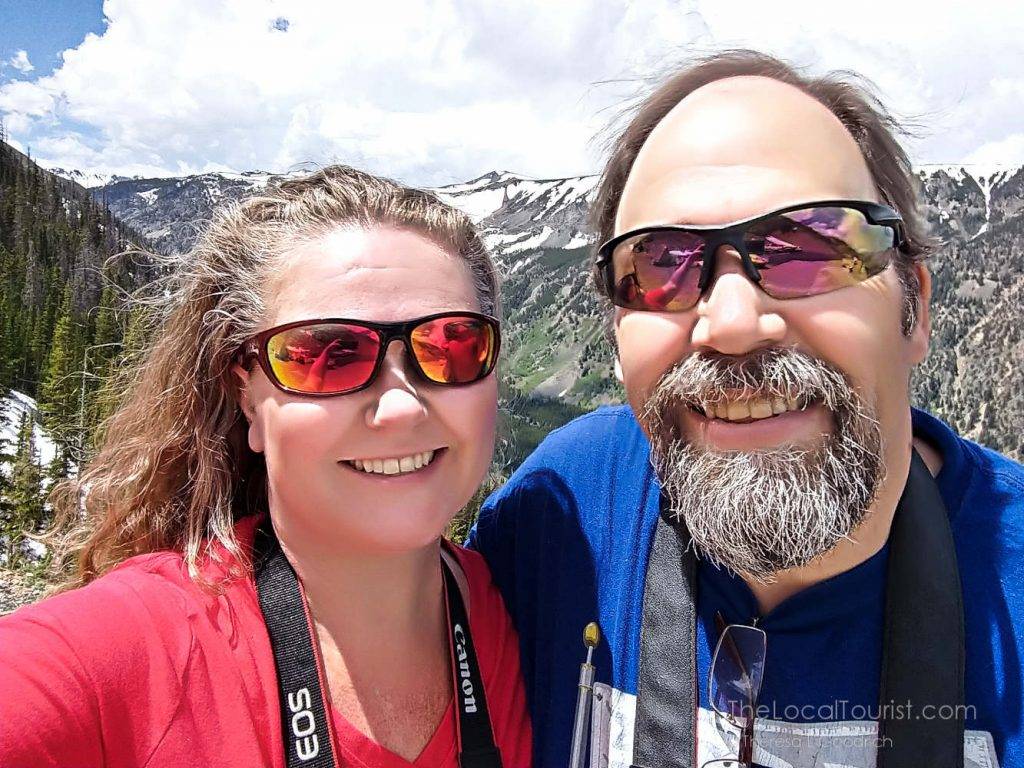 Jim and Theresa on Beartooth Highway