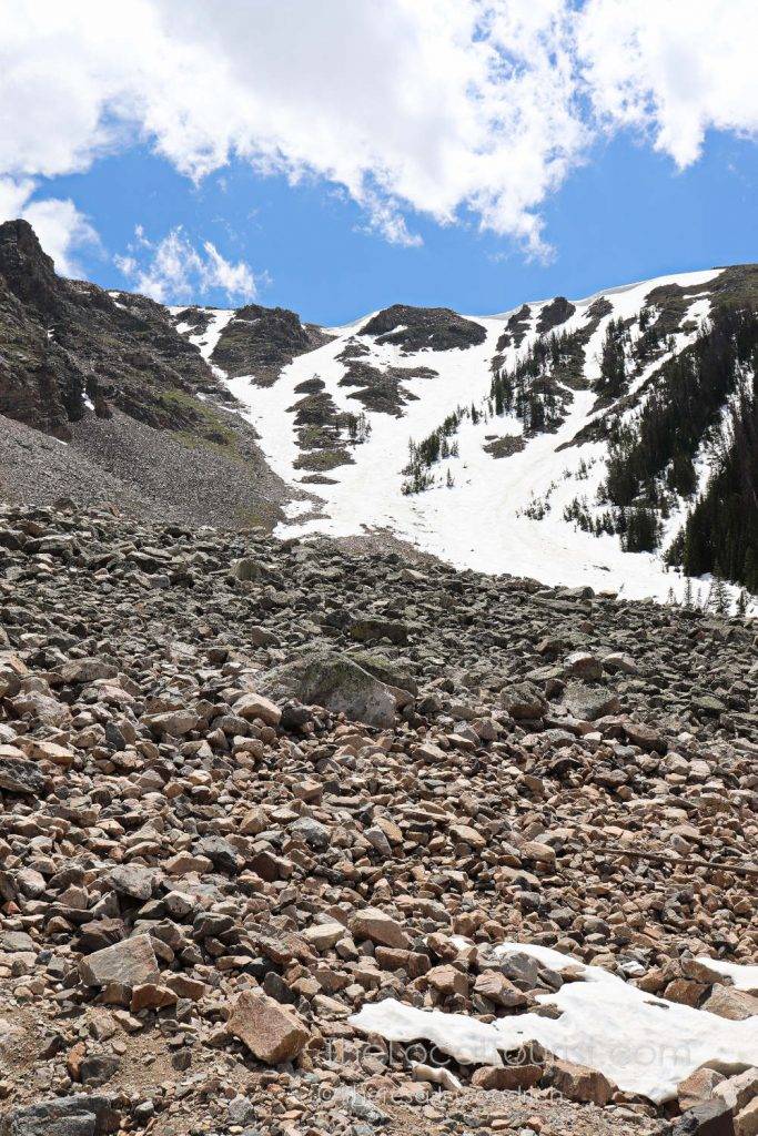 Above the treeline on Beartooth Highway