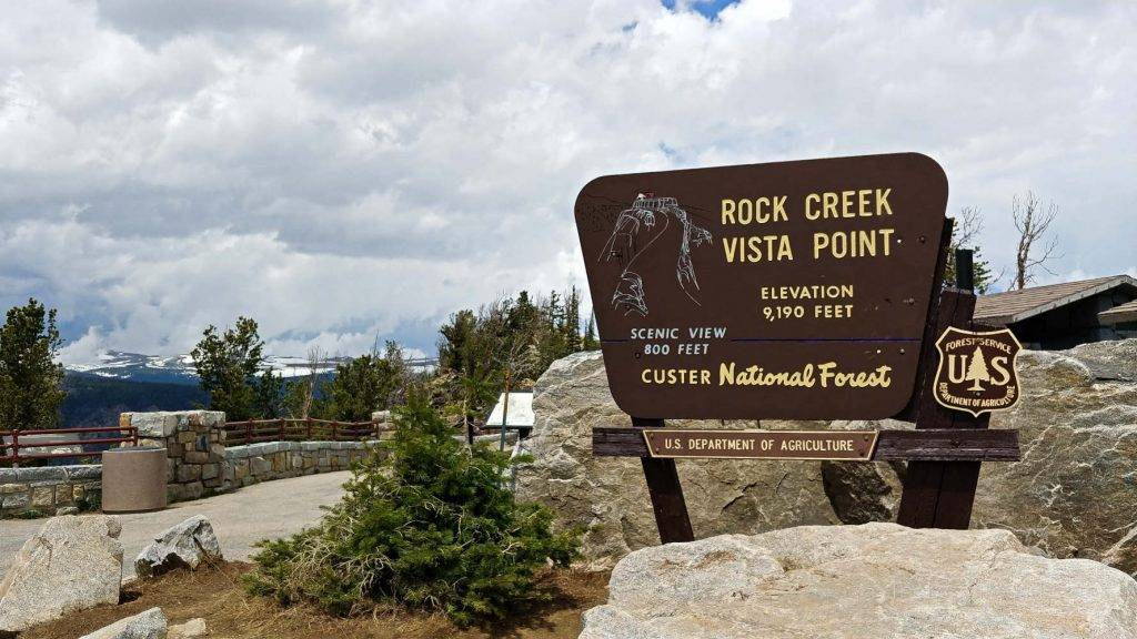 Rock Creek Vista Point on Beartooth Highway