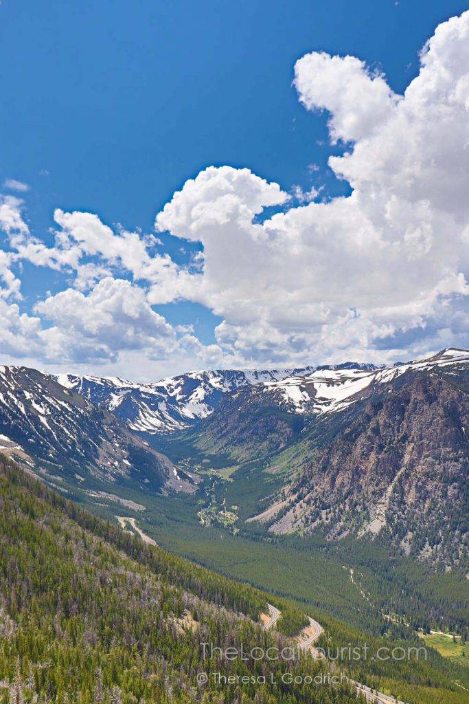 View from Rock Creek Vista Point, Beartooth Highway