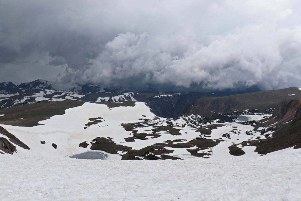 Storm approaching Beartooth Highway