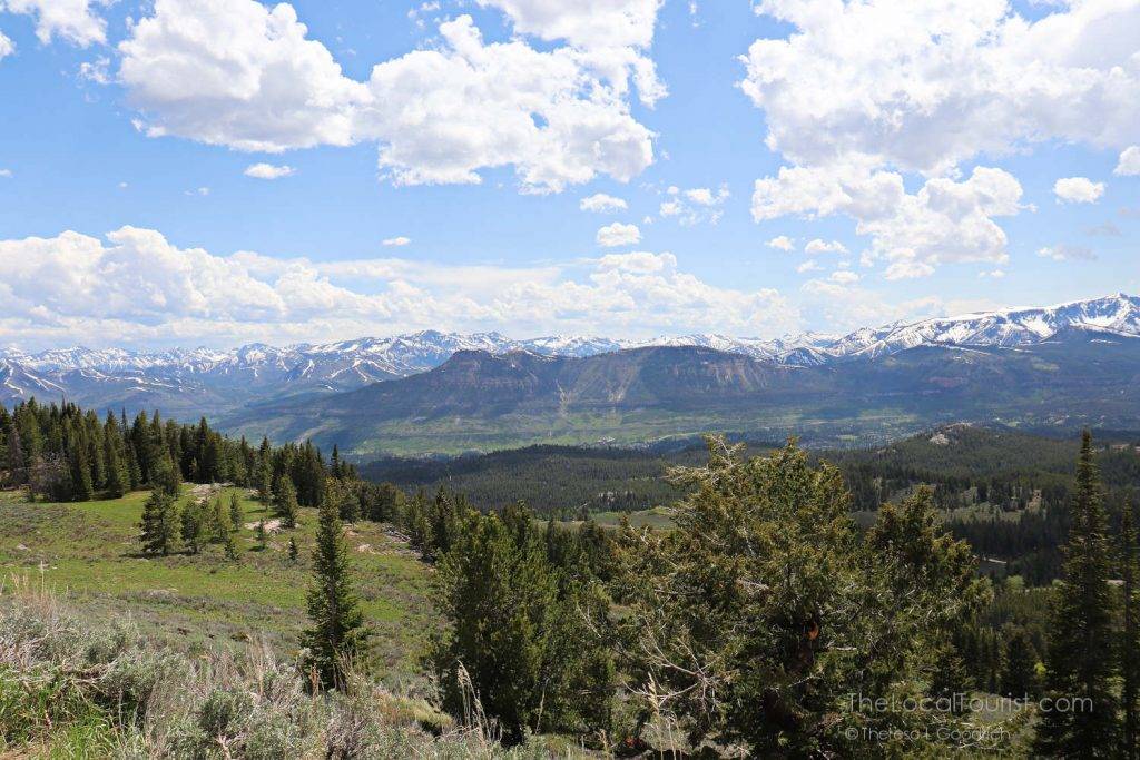 Overlooking the Absaroka Range from Beartooth Highway