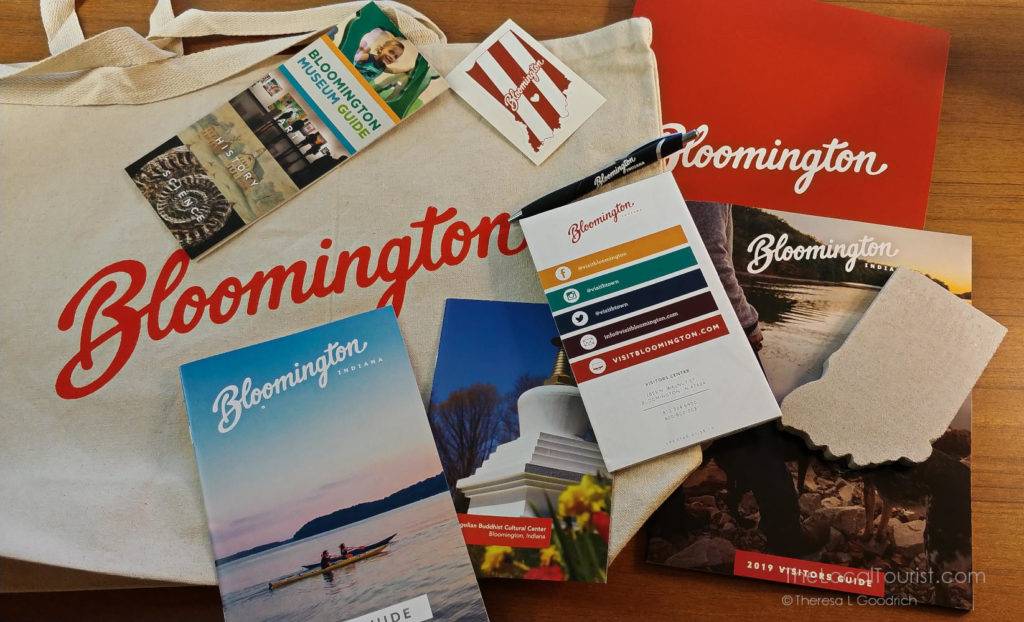 Research materials from Visit Bloomington