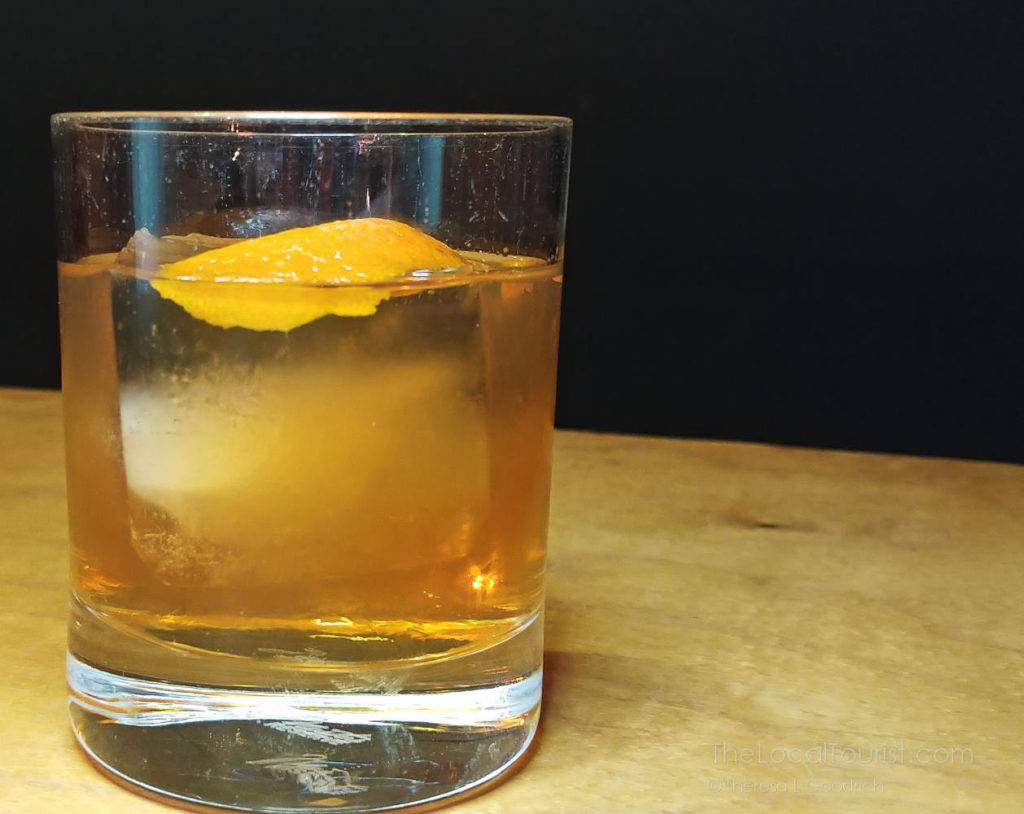 Brandy Old Fashioned at Cardinal Spirits