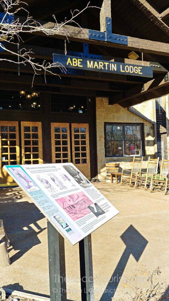 Entrance to Abe Martin Lodge