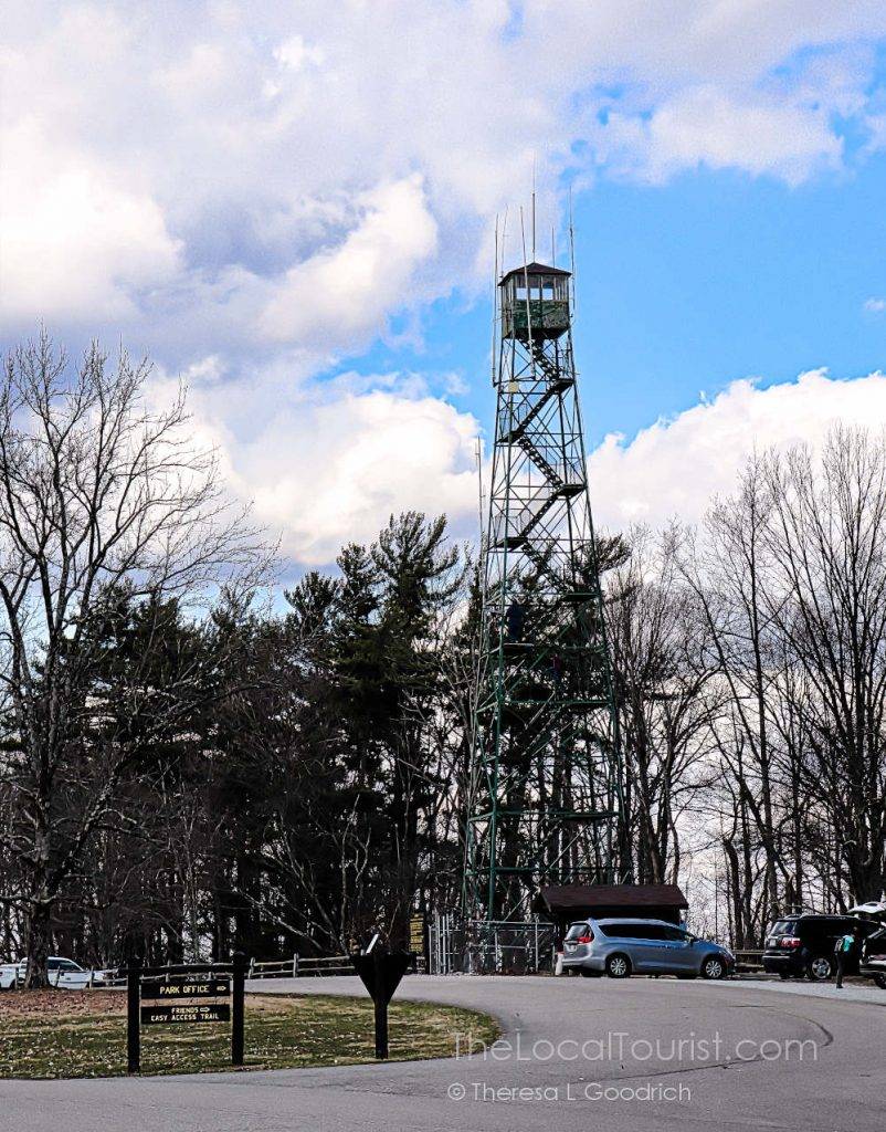 You can climb the 90' Fire Tower at Brown County State Park
