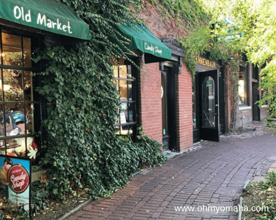 Old Market in Omaha Nebraska