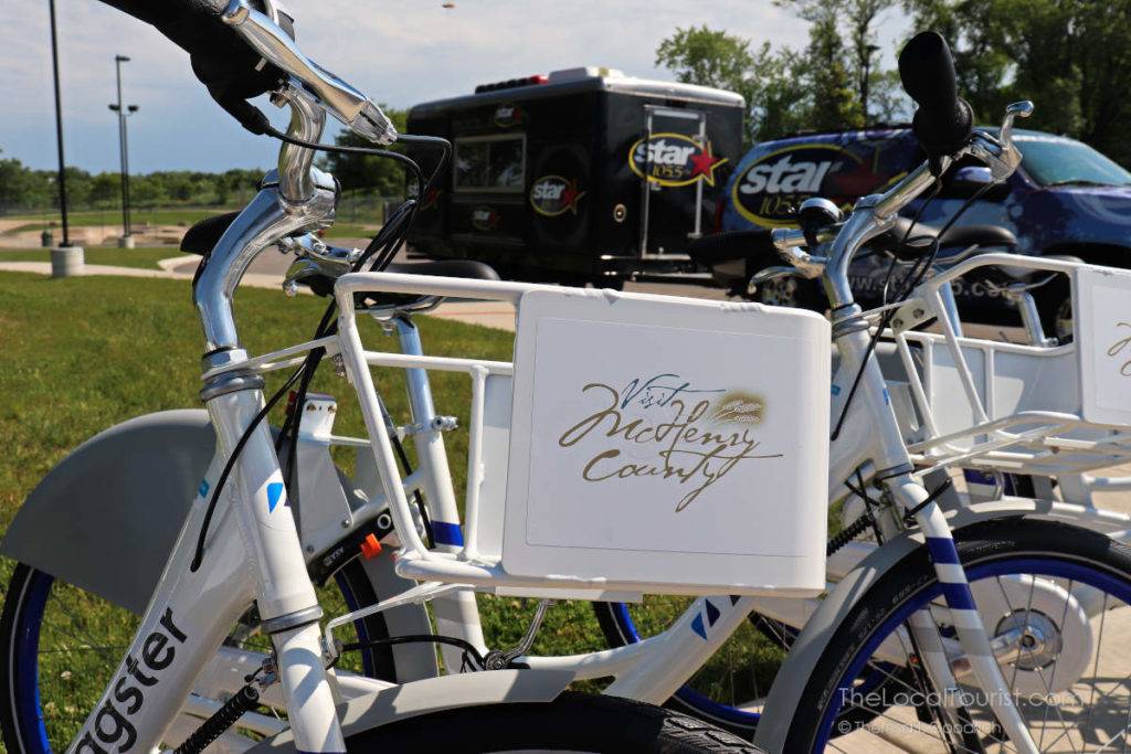 Each Zagster bike has a basket to make errands and shopping easier.
