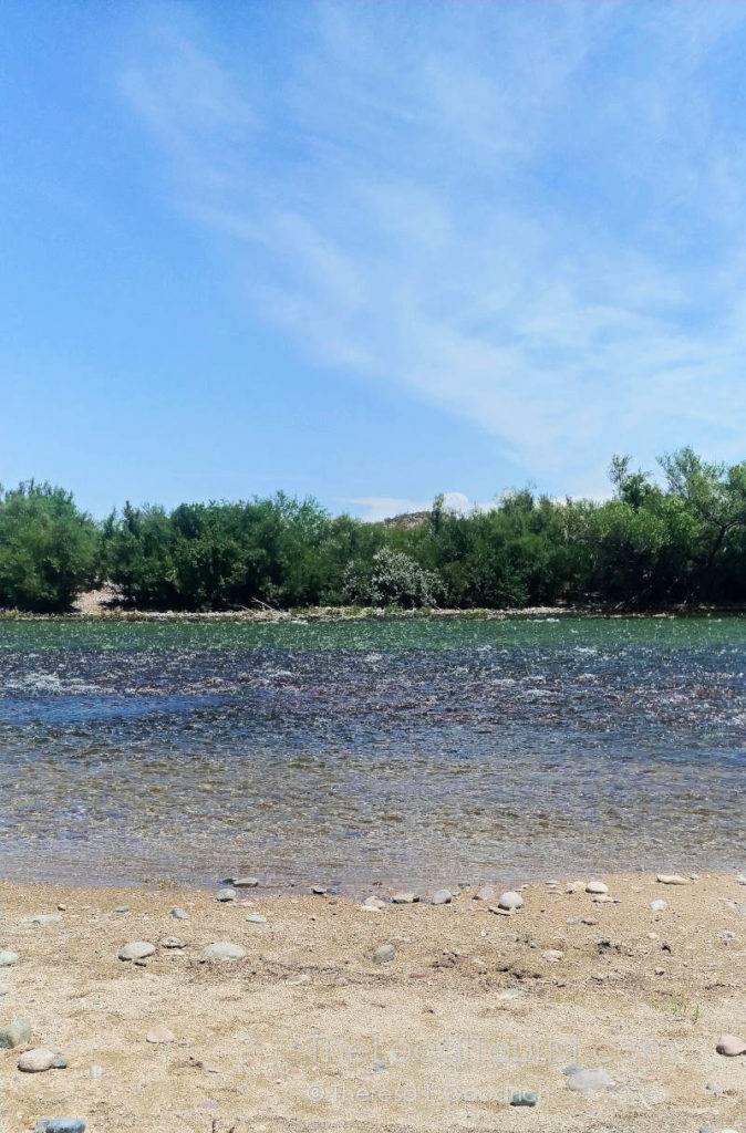 Entrance point at the Lower Salt River