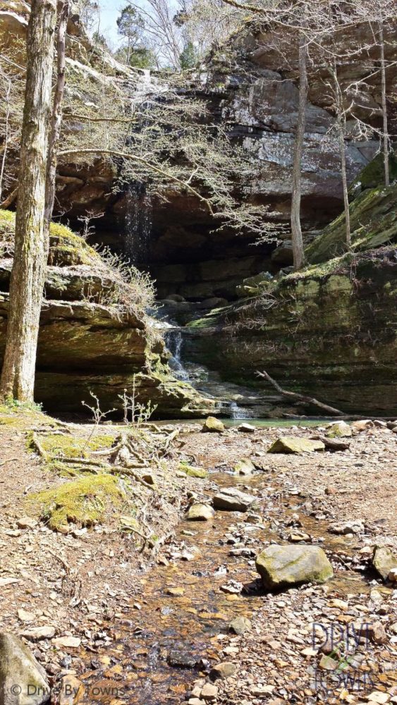 Waterfall at Ferne Clyffe State Park