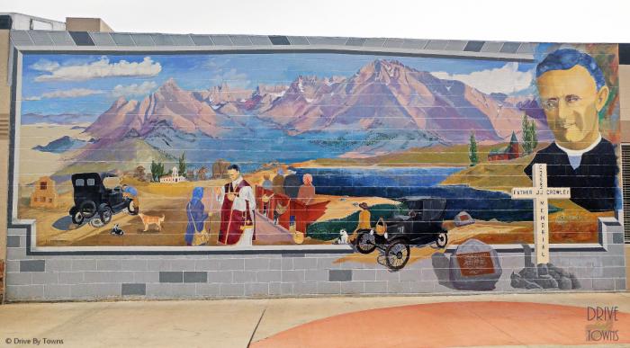 Mural in Bishop, California