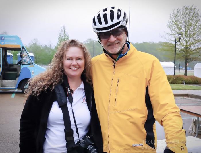 Theresa L. Goodrich with Mayor Gene McGee