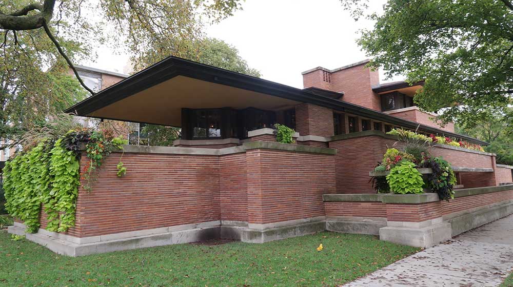 Frederick C. Robie House, photo by Emily Hines, Em's on the Road