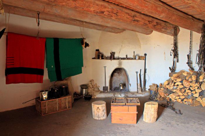 Room at Bent's Old Fort