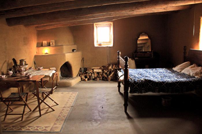 Bedroom at Bent's Old Fort National Historic Site